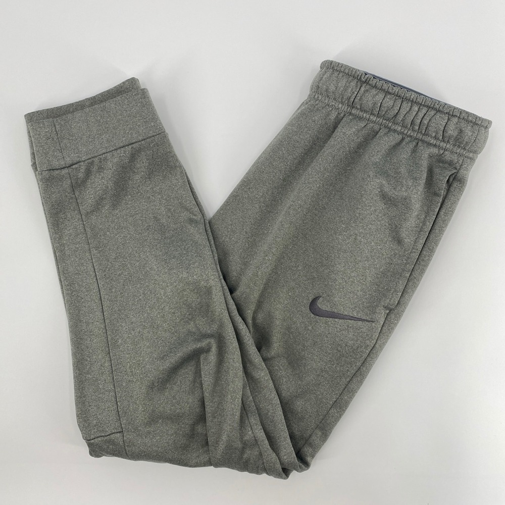 Nike Therma-FIT Sweatpants Mens Medium Gray Jogger Tapered Fleece Athletic Pants